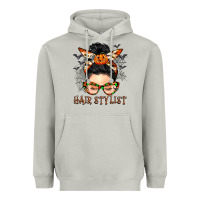 Moon Dust Hair stylist messy bun Heavyweight Hoodie - BarkalooDesign