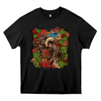 Black valentine's day cowboy cactus rose Heavy Core Tee - RanaPortraitStore