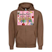 Chestnut teachers teach them love them grow Zipper Hoodie - MaliasSmallBusiness