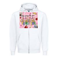 White teachers teach them love them grow Zipper Hoodie - MaliasSmallBusiness