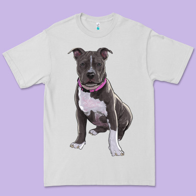 Pitbull Premium Tee Designed By Ranaportraitstore