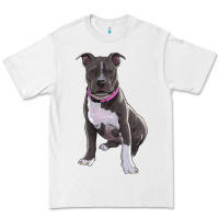 White pitbull Premium Tee - RanaPortraitStore