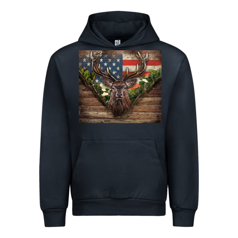 Usa Deer Hunting Urban Hoodie by CowGirlArtShop | Teevron