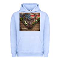 Pigment Grape Ice usa deer hunting Urban Hoodie - CowGirlArtShop
