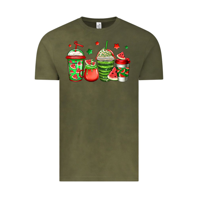 Watermelon Coffee Vintage Tee by Jasminsmagicworld | Teevron