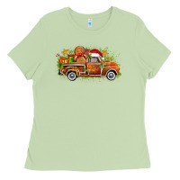 Matcha christmas gingerbread truck Ladies Tee - Zillion Design Studio