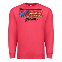 Cardinal home grown american flag windmill Premium Sweatshirt - Jasminsmagicworld