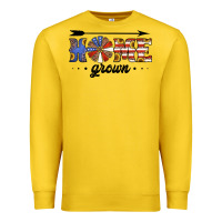 Lemon home grown american flag windmill Premium Sweatshirt - Jasminsmagicworld