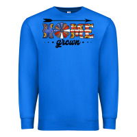 True Royal home grown american flag windmill Premium Sweatshirt - Jasminsmagicworld