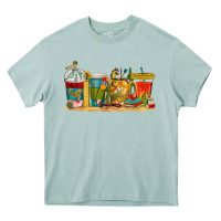 Arona teacher fuel coffee cups Heavy Core Tee - texasbilliewilder