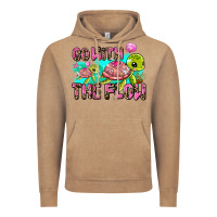 Vintage Coffee go with the flow Vintage Hoodie - AdoDesignShop