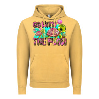 Vintage Mustard go with the flow Vintage Hoodie - AdoDesignShop