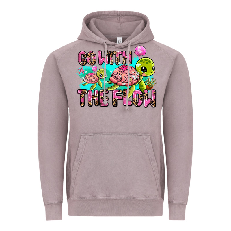 Go With The Flow Vintage Hoodie by AdoDesignShop | Teevron
