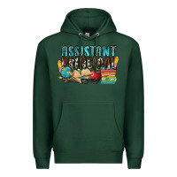 Sports Green assistant principal Premium Hoodie - NancyCooperArtShop