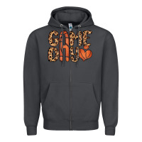 Smoke game day basketball Zipper Hoodie - MaliasSmallBusiness