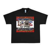 Black armed forces day love our troops Urban Heavy Tee - Artiststas