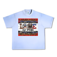 Armed Forces Day Love Our Troops Urban Heavy Tee | Teevron