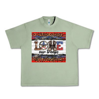 Oil Green armed forces day love our troops Urban Heavy Tee - Artiststas