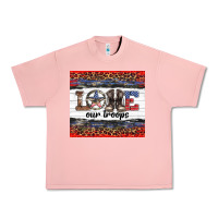 Salmon armed forces day love our troops Urban Heavy Tee - Artiststas