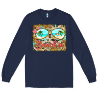 Navy beach'in sunglasses Long Sleeve Tee - Jasminsmagicworld