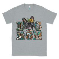 Heather Grey dog mom french bulldog Classic Tee - BarkalooDesign