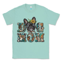 Seafoam dog mom french bulldog Classic Tee - BarkalooDesign