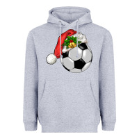 Heather Grey Christmas sports Heavyweight Hoodie - BarkalooDesign