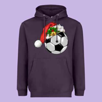 Christmas Sports Heavyweight Hoodie Designed By Barkaloodesign