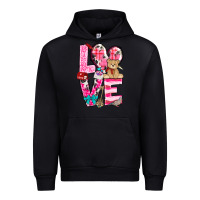 Black Love Valentine's Day Urban Hoodie - HowdyJamesFarm