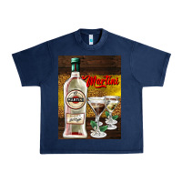 Navy martini Urban Heavy Tee - AdoDesignShop