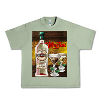 Oil Green martini Urban Heavy Tee - AdoDesignShop