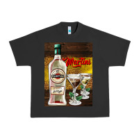Pigment Black martini Urban Heavy Tee - AdoDesignShop