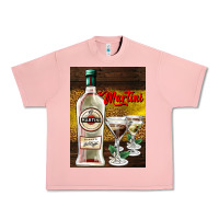 Salmon martini Urban Heavy Tee - AdoDesignShop