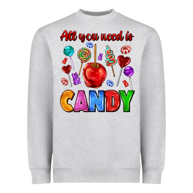 All You Need Is Candy Heavyweight Sweatshirt by AdoDesignShop | Teevron