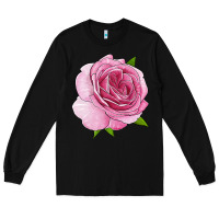 Black all dressed up rose Long Sleeve Tee - LillyAllenDesigns