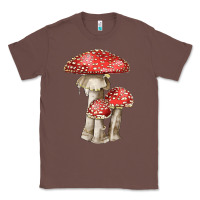 Chestnut Autumn Mushroom Illustrations Classic Tee - LillyAllenDesigns