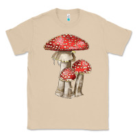 Mushroom Autumn Mushroom Illustrations Classic Tee - LillyAllenDesigns