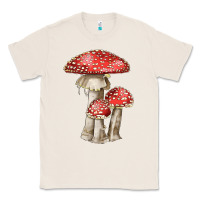 Natural Autumn Mushroom Illustrations Classic Tee - LillyAllenDesigns