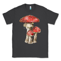 Smoke Autumn Mushroom Illustrations Classic Tee - LillyAllenDesigns