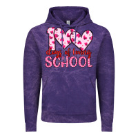 Cloud Purple 100 days of loving school Vintage Hoodie - Artiststas