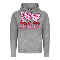 Cloud Rock 100 days of loving school Vintage Hoodie - Artiststas