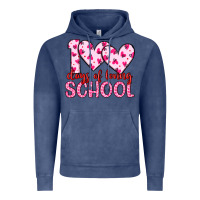 Vintage Denim 100 days of loving school Vintage Hoodie - Artiststas
