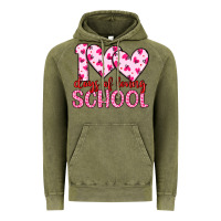 Vintage Olive 100 days of loving school Vintage Hoodie - Artiststas