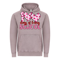 Vintage Zinc 100 days of loving school Vintage Hoodie - Artiststas