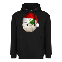 Black Christmas sports Heavyweight Hoodie - BarkalooDesign