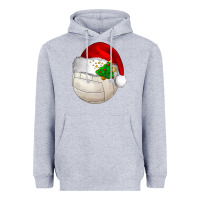 Heather Grey Christmas sports Heavyweight Hoodie - BarkalooDesign