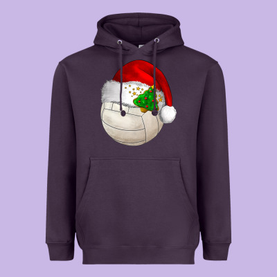 Christmas Sports Heavyweight Hoodie Designed By Barkaloodesign