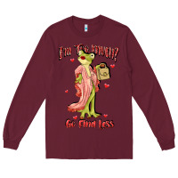 Burgundy im too much go find less boujee frog funny Long Sleeve Tee - JahusDesignShop