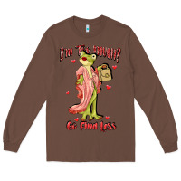 Chestnut im too much go find less boujee frog funny Long Sleeve Tee - JahusDesignShop