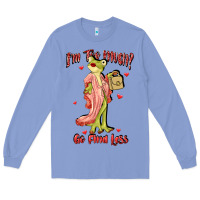 Colony Blue im too much go find less boujee frog funny Long Sleeve Tee - JahusDesignShop